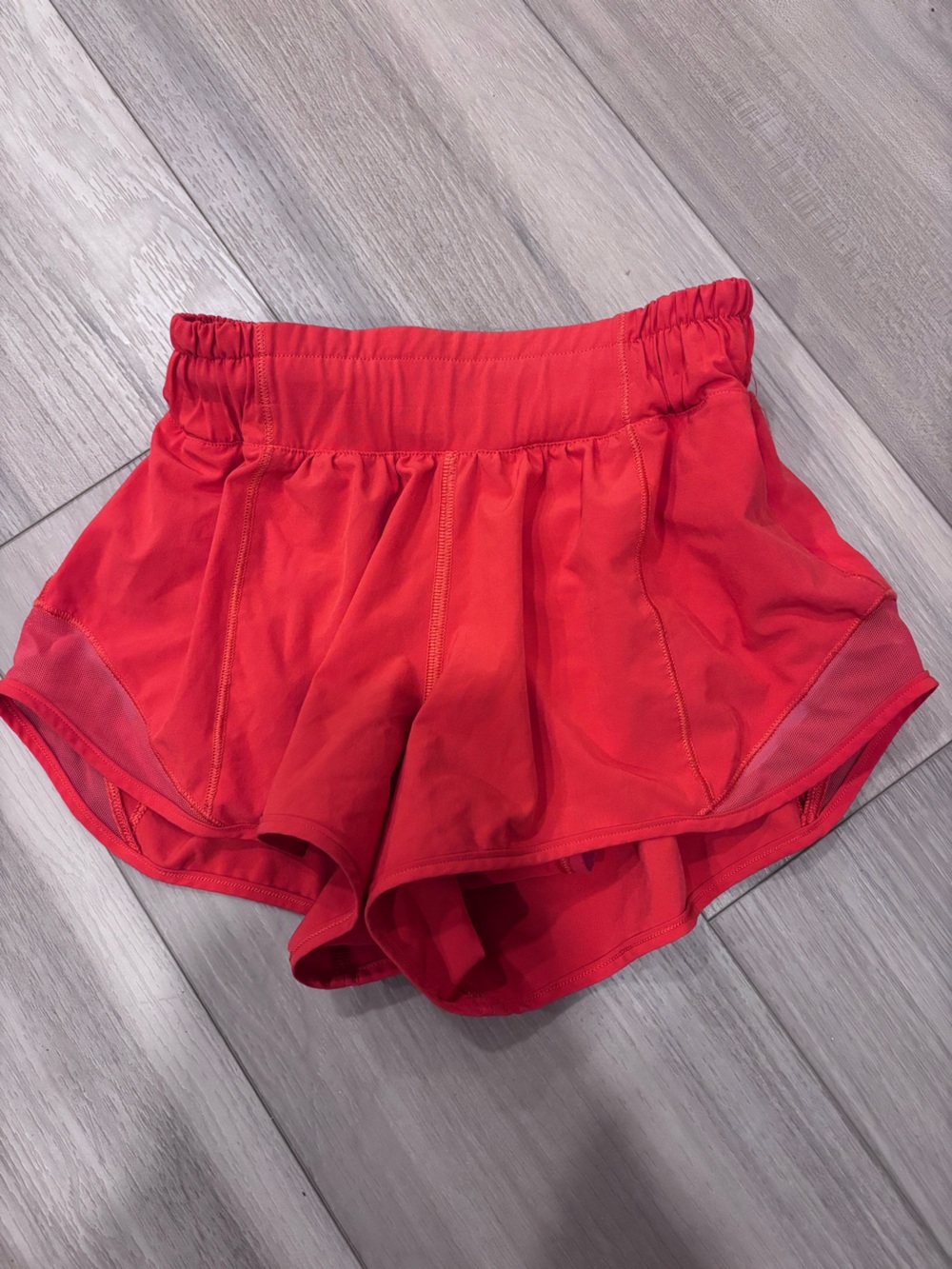 lululemon athletica Red Women's Run Short